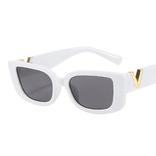 Load image into Gallery viewer, Retro Rectangle Sunglasses Women Brand Designer Vintage Small Frame Sun Glasses Ladies Classic Black Square Oculos De Sol