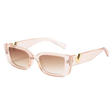 Load image into Gallery viewer, Retro Rectangle Sunglasses Women Brand Designer Vintage Small Frame Sun Glasses Ladies Classic Black Square Oculos De Sol
