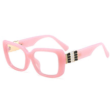 Load image into Gallery viewer, Retro Rectangle Women Optical Glasses Frame Clear Lens Eyewear Men Colorful Wide Legs Eyeglasses Frame