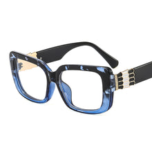 Load image into Gallery viewer, Retro Rectangle Women Optical Glasses Frame Clear Lens Eyewear Men Colorful Wide Legs Eyeglasses Frame