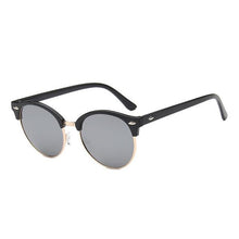 Load image into Gallery viewer, Retro Rice Nail Color Film Sunglasses Anti-Ultraviolet Trend All-Match Reflective Sunglasses Oculos Dsol Redondo