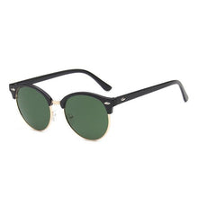 Load image into Gallery viewer, Retro Rice Nail Color Film Sunglasses Anti-Ultraviolet Trend All-Match Reflective Sunglasses Oculos Dsol Redondo