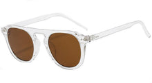 Load image into Gallery viewer, Retro Rivet Women‘s Sunglasses Round Pilot Eyewear Trending Single Bridge Black Yellow Sun Glasses Men Shades