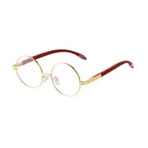 Retro Rivets Brown Gradient Round Sunglasses Men 2023 Designer Steampunk 90s Circle Metal Frame Shades Eyewear Women Sun Glasses