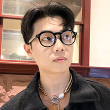 Load image into Gallery viewer, Retro Rivets Glasses Frames Men Women Spectacles Trending Styles Optical 2023 Computer Glasses Eyeglasses