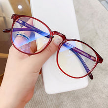 Load image into Gallery viewer, Retro Round Blue Light Blocking Glasses Computer Eyeglasses Vintage Women Men Anti-blue Light Transparent Clear Glasses