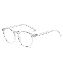 Load image into Gallery viewer, Retro Round Blue Light Blocking Glasses Computer Eyeglasses Vintage Women Men Anti-blue Light Transparent Clear Glasses