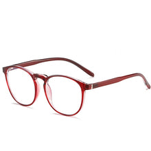 Load image into Gallery viewer, Retro Round Blue Light Blocking Glasses Computer Eyeglasses Vintage Women Men Anti-blue Light Transparent Clear Glasses