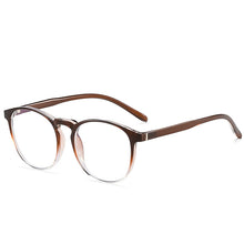 Load image into Gallery viewer, Retro Round Blue Light Blocking Glasses Computer Eyeglasses Vintage Women Men Anti-blue Light Transparent Clear Glasses