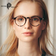 Load image into Gallery viewer, Retro Round Computer Glasses Women Blue Light Blocking Eyeglasses Men Optical Frames Vintage Unisex Daily Eyewear