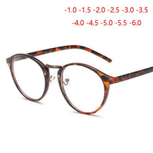 Load image into Gallery viewer, Retro Round Eye Glasses Men Women Ultra Light Myopia Eyeglasses Myopia glasses finished -1 -1.5 -2 -2.5 -3 -3.5 -4 -4.5 -5 -6