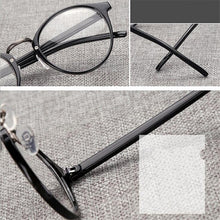 Load image into Gallery viewer, Retro Round Eye Glasses Men Women Ultra Light Myopia Eyeglasses Myopia glasses finished -1 -1.5 -2 -2.5 -3 -3.5 -4 -4.5 -5 -6