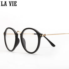 Load image into Gallery viewer, Retro Round Eyes Glasses Frame Alloy legs Ultra Light Vintage Myopia Eyeglasses Frame Plain Lens oculos de grau femininos