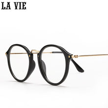 Load image into Gallery viewer, Retro Round Eyes Glasses Frame Alloy legs Ultra Light Vintage Myopia Eyeglasses Frame Plain Lens oculos de grau femininos