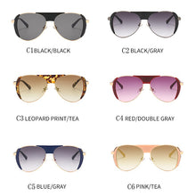 Load image into Gallery viewer, Retro Round Fishing Sunglasses Women Brand Designer Sun Glasses for Women Alloy Mirror Sunglasses Ray Female Oculos De Sol