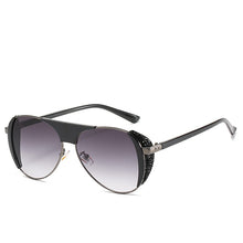 Load image into Gallery viewer, Retro Round Fishing Sunglasses Women Brand Designer Sun Glasses for Women Alloy Mirror Sunglasses Ray Female Oculos De Sol