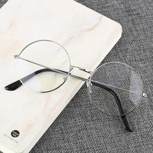 Load image into Gallery viewer, Retro Round Frame Anti-blue Radiation Glasses Ultralight Men Women 2023 High-end Blue Light Blocking Eyewear Students