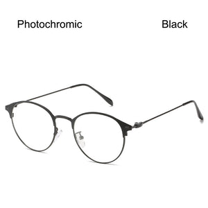 Retro Round Frame Glasses Ultralight Men Women  Blue Light Blocking Glasses Eyewear Students R4T1