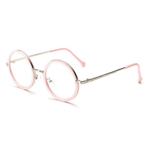 Retro Round Glasses Frame Women Men Clear Lens Myopia Eyeglasses Frames Transparent Optical Prescription Eye Glasses Spectacles
