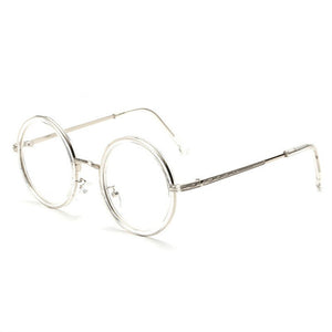 Retro Round Glasses Frame Women Men Clear Lens Myopia Eyeglasses Frames Transparent Optical Prescription Eye Glasses Spectacles
