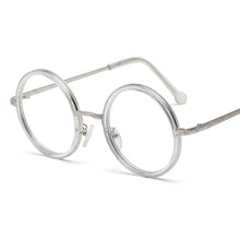 Load image into Gallery viewer, Retro Round Glasses Frame Women Men Clear Lens Myopia Eyeglasses Frames Transparent Optical Prescription Eye Glasses Spectacles