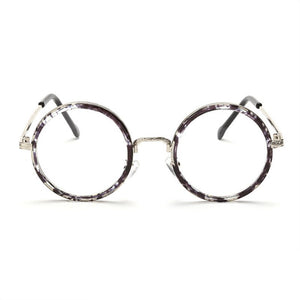 Retro Round Glasses Frame Women Men Clear Lens Myopia Eyeglasses Frames Transparent Optical Prescription Eye Glasses Spectacles