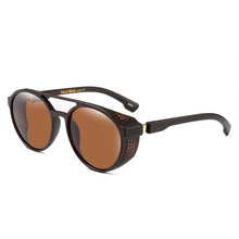 Load image into Gallery viewer, Retro Round Hollow Steampunk Sunglasses Vintage Men Goggles Sunglass Steam Punk Sun glasses Classical Twin-Beams Glasses