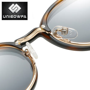 Retro Round Magnet Clip On Glasses Frame Women Optical Prescription Eyeglasses Frame Men Myopia Polarized 3 in 1 Sunglasses 2023