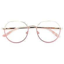 Load image into Gallery viewer, Retro Round Metal Prescription Eyeglasses Frames  Brand Design Clear Glasses Women Customizable Diopters Glasses