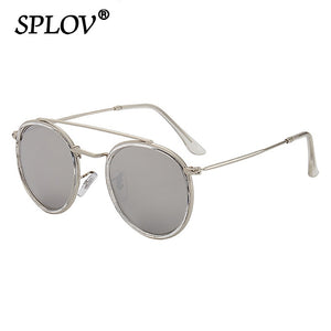 Retro Round Metal Sunglasses Men Women Steampunk Brand Designer Glasses Metal Frame Shades Eyewear Oculos De Sol UV400