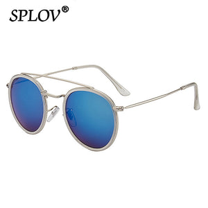 Retro Round Metal Sunglasses Men Women Steampunk Brand Designer Glasses Metal Frame Shades Eyewear Oculos De Sol UV400