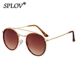 Retro Round Metal Sunglasses Men Women Steampunk Brand Designer Glasses Metal Frame Shades Eyewear Oculos De Sol UV400