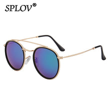 Load image into Gallery viewer, Retro Round Metal Sunglasses Men Women Steampunk Brand Designer Glasses Metal Frame Shades Eyewear Oculos De Sol UV400