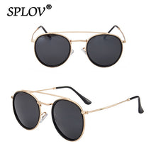 Load image into Gallery viewer, Retro Round Metal Sunglasses Men Women Steampunk Brand Designer Glasses Metal Frame Shades Eyewear Oculos De Sol UV400