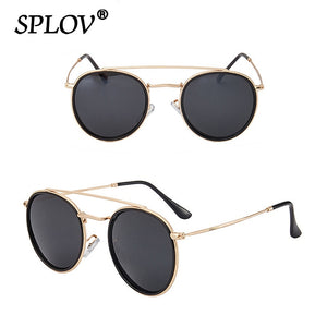 Retro Round Metal Sunglasses Men Women Steampunk Brand Designer Glasses Metal Frame Shades Eyewear Oculos De Sol UV400
