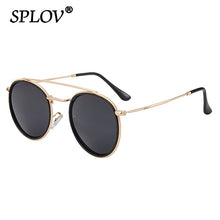Load image into Gallery viewer, Retro Round Metal Sunglasses Men Women Steampunk Brand Designer Glasses Metal Frame Shades Eyewear Oculos De Sol UV400