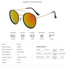 Load image into Gallery viewer, Retro Round Metal Sunglasses Men Women Steampunk Brand Designer Glasses Metal Frame Shades Eyewear Oculos De Sol UV400