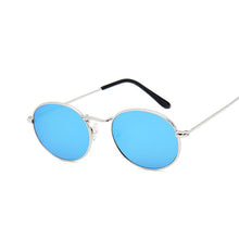 Load image into Gallery viewer, Retro Round Pink Sunglasses Women Brand Designer Sun Glasses For Women Alloy Mirror Female Oculos De Sol Brown