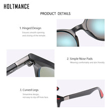 Load image into Gallery viewer, Retro Round Polarized Sunglasses Men Women Driving Sun Glasses TR90 Frame Vintage Unisex Goggles Male Female Eyeglasses