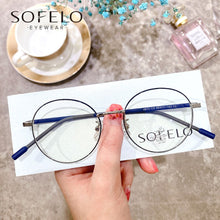 Load image into Gallery viewer, Retro Round Small Eyeglasses Frame Women Optical Myopia Prescription Frame Glasses Female Vintage Anti Blue Light UV Eyewear