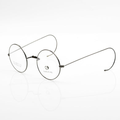 Retro Round Spring Glasses Flexible Optical Eyewear Vintage Filamentous Eyeglasses Classic Adjustable Spectacles
