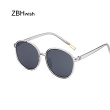 Load image into Gallery viewer, Retro Round Sunglasses Women Brand Design Transparent Female Sun Glasses Female Oculos De Sol Feminino Lunette Soleil