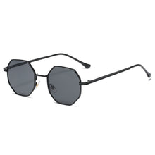 Load image into Gallery viewer, Retro Round Sunglasses Women Brand Designer Vintage Small Frame Sun Glasses Female Metal Polygon Black Driving Eyewear