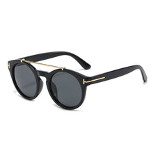 Carica l'immagine nel visualizzatore di Gallery, Retro Round Sunglasses Women Double Beam Design Sun Glasses For Female Vintage Anti Glare Driving Shades Lady UV400 gafas de sol