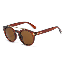 Carica l'immagine nel visualizzatore di Gallery, Retro Round Sunglasses Women Double Beam Design Sun Glasses For Female Vintage Anti Glare Driving Shades Lady UV400 gafas de sol