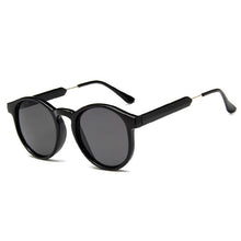 Carica l&#39;immagine nel visualizzatore di Gallery, Retro Round Sunglasses Women Men Brand Design Transparent Female Sun glasses Men Oculos De Sol Feminino Lunette Soleil