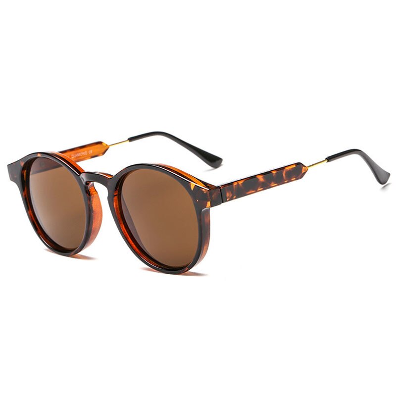 Retro Round Sunglasses Women Men Brand Design Transparent Female Sun glasses Men Oculos De Sol Feminino Lunette Soleil