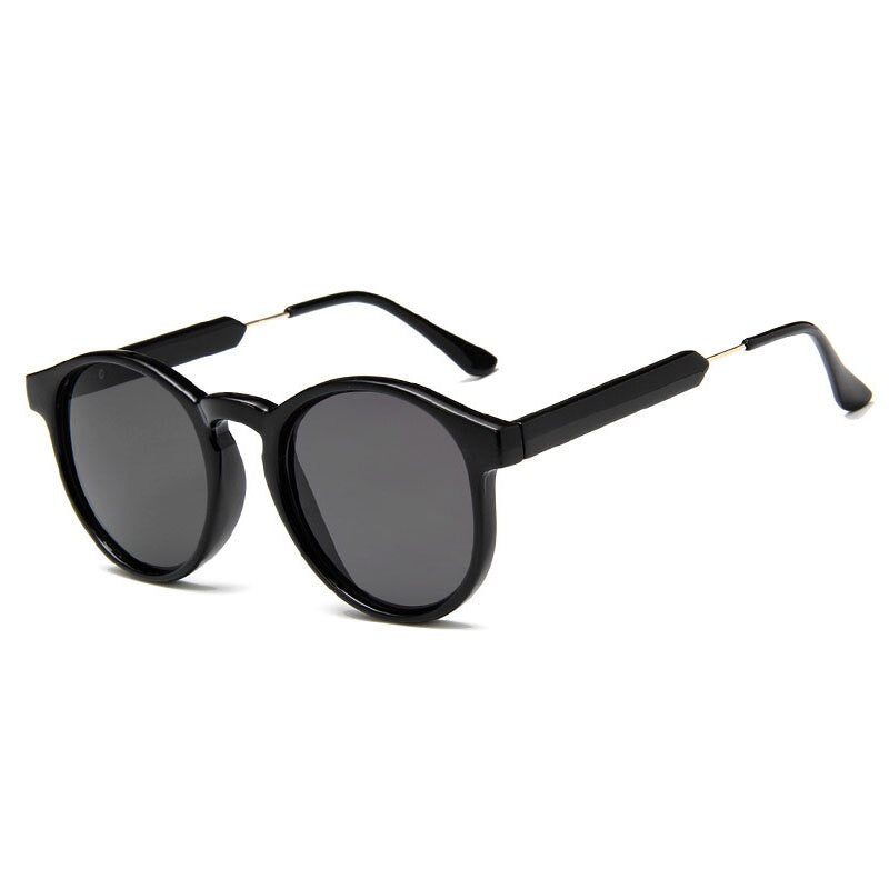 Retro Round Sunglasses Women Men Brand Design Transparent Female Sun glasses Men Oculos De Sol Feminino Lunette Soleil