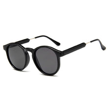 Carica l&#39;immagine nel visualizzatore di Gallery, Retro Round Sunglasses Women Men Brand Design Transparent Female Sun glasses Men Oculos De Sol Feminino Lunette Soleil