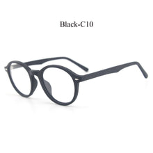 Load image into Gallery viewer, Retro Round Wood Glasses Frame Men Women Optical Myopia Eyeglasses Prescription Spectacles with Clear lenses Eye Glasses Frames